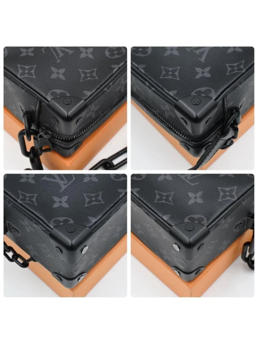Louis Vuitton Monogram Eclipse Mini Soft Trunk